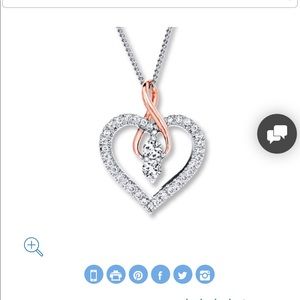 Kay Jewelers “Ever Us” 1/2 ct Diamond Necklace